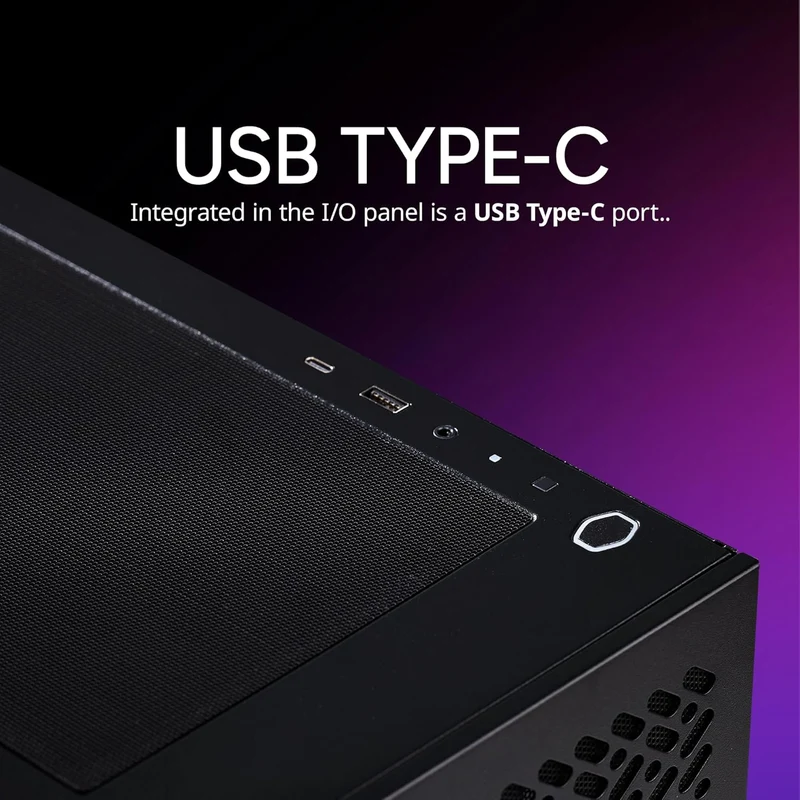 Cooler Master Elite 302 ARGB Mini-ITX, Micro-ATX Mini Tower PC Case (Black - Glass Edition, White - Glass Edition)