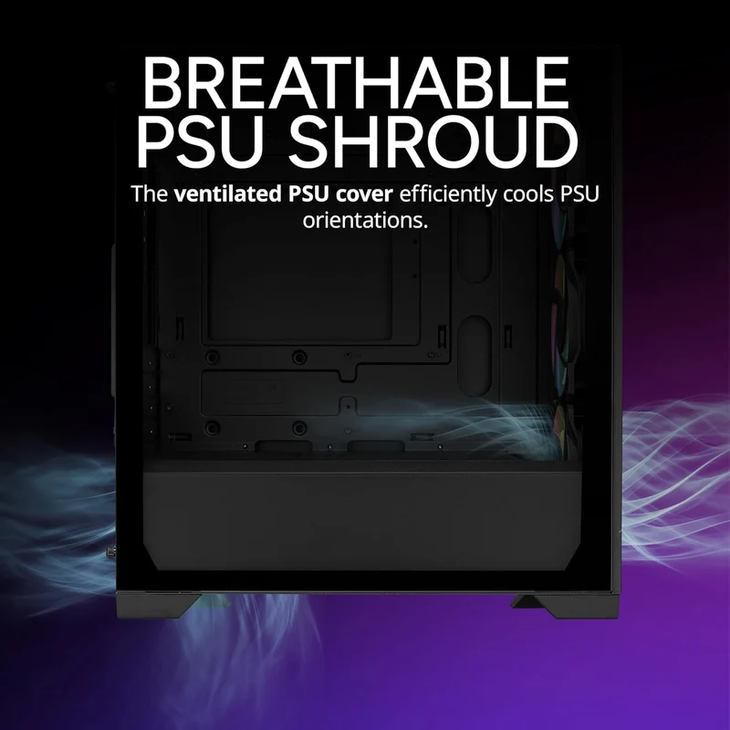 Cooler Master Elite 302 ARGB Mini-ITX, Micro-ATX Mini Tower PC Case (Black - Glass Edition, White - Glass Edition)