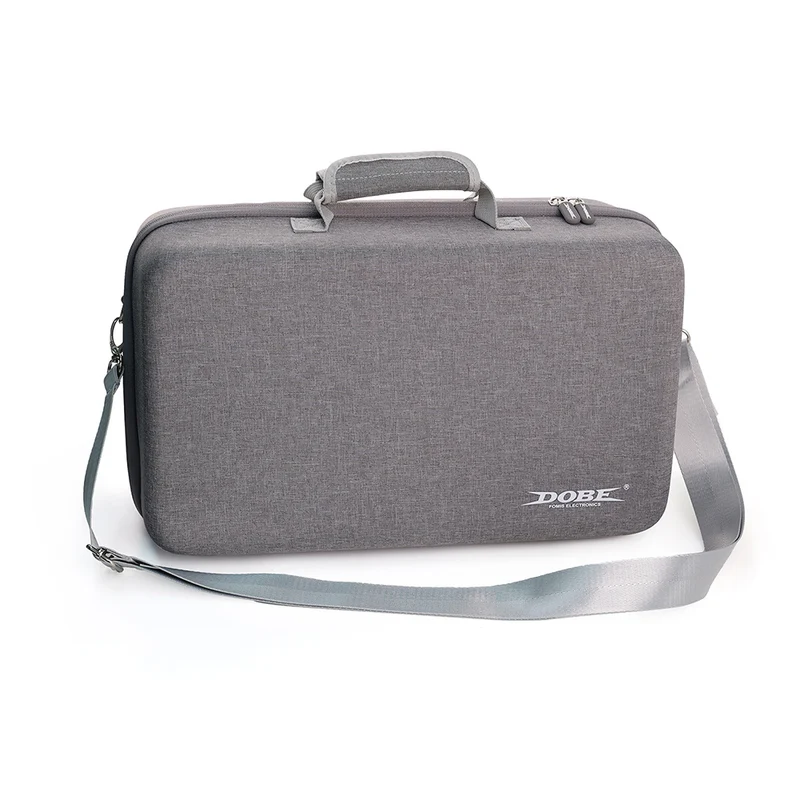 Dobe Storage Case for PS5 Slim / PS5 Pro (Black, Grey) TP5-5511
