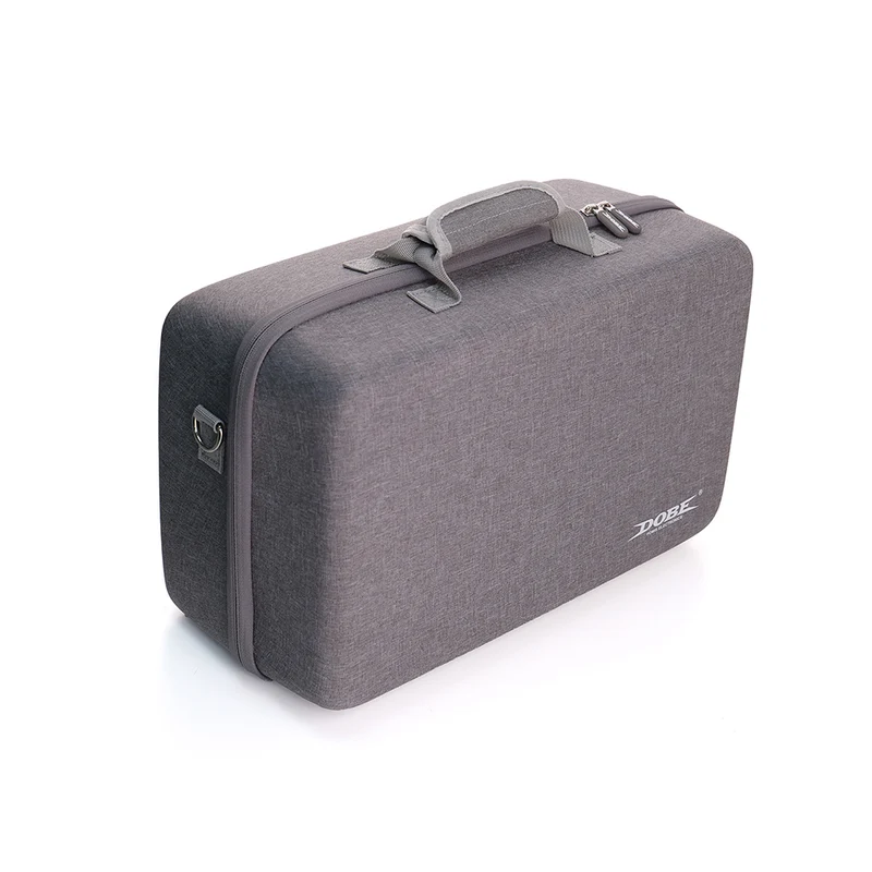 Dobe Storage Case for PS5 Slim / PS5 Pro (Black, Grey) TP5-5511