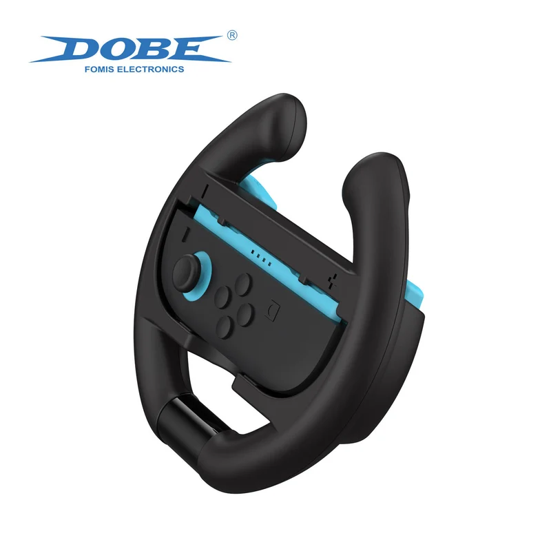 Dobe Controller Steering Wheel for Nintendo Switch 2 Joy-Pad (Black) (Orange/Blue, Purple/Green) TNS-3195S