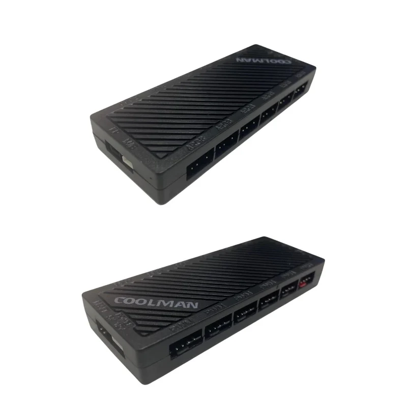 Coolman FH6-PWM Controller Pulse Hub 5V 6CH (Black)