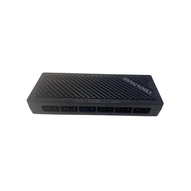 Coolman FH6-PWM Controller Pulse Hub 5V 6CH (Black)