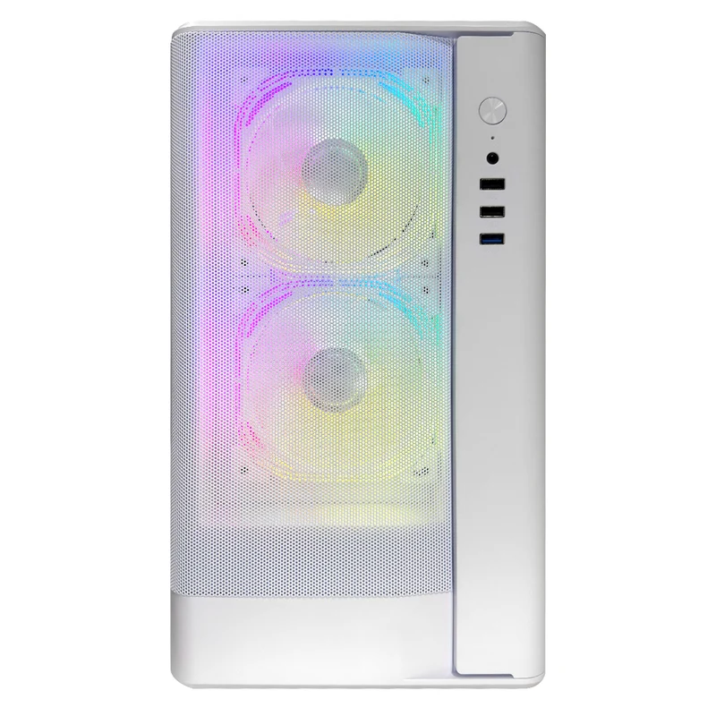 Alpha DB330M Mesh White Desktop Gaming PC | AMD Ryzen 5 5600 | 16GB RAM | 500GB SSD | RTX 3050 | Windows 11 Pro