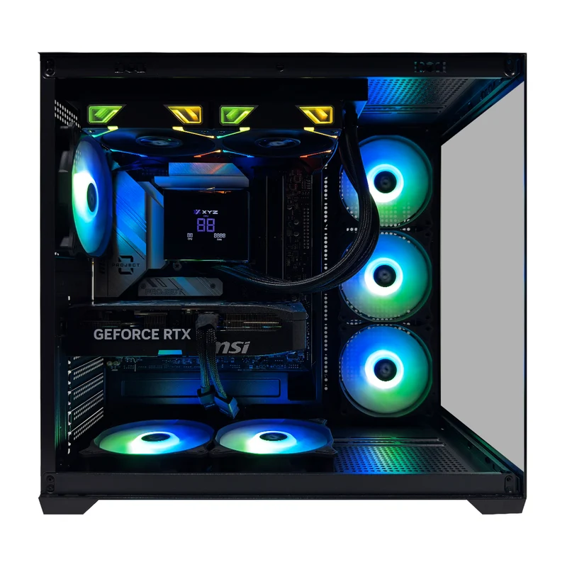 Sophos Tesseract X 50 Black Desktop Gaming PC | Intel i7 14700 | 32GB RAM | 1TB SSD | RTX 5070 OC | Windows 11 Pro