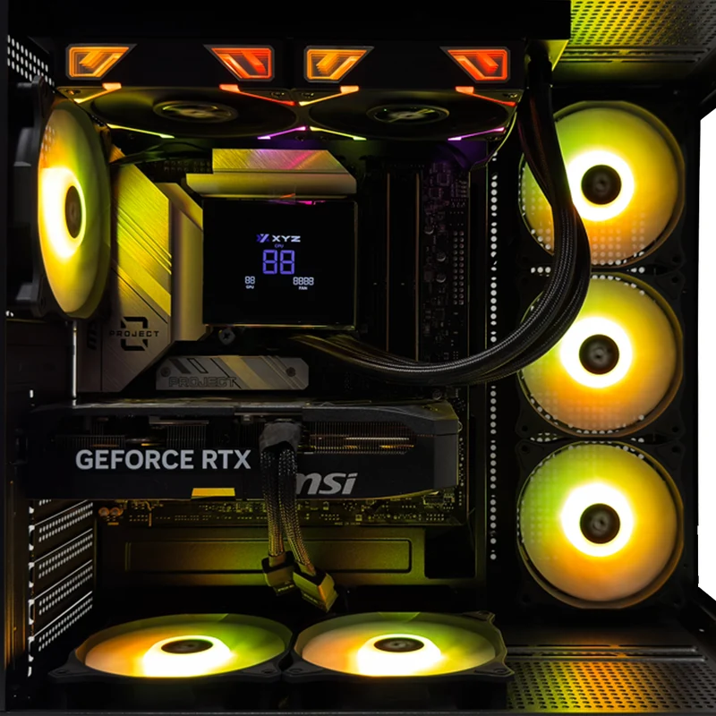 Sophos Tesseract X 50 Black Desktop Gaming PC | Intel i7 14700 | 32GB RAM | 1TB SSD | RTX 5070 OC | Windows 11 Pro