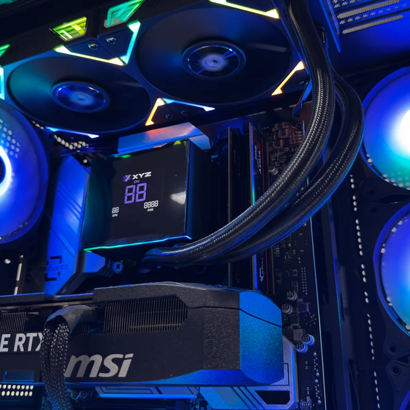 Sophos Tesseract X 50 Black Desktop Gaming PC | Intel i7 14700 | 32GB RAM | 1TB SSD | RTX 5070 OC | Windows 11 Pro
