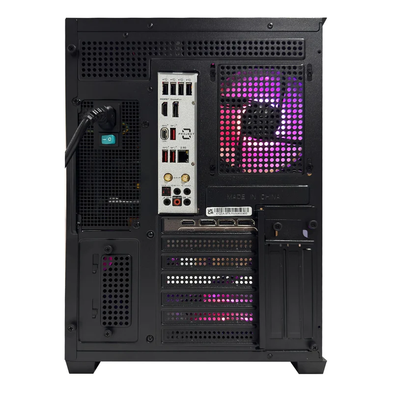 Sophos Tesseract X 50 Black Desktop Gaming PC | Intel i7 14700 | 32GB RAM | 1TB SSD | RTX 5070 OC | Windows 11 Pro
