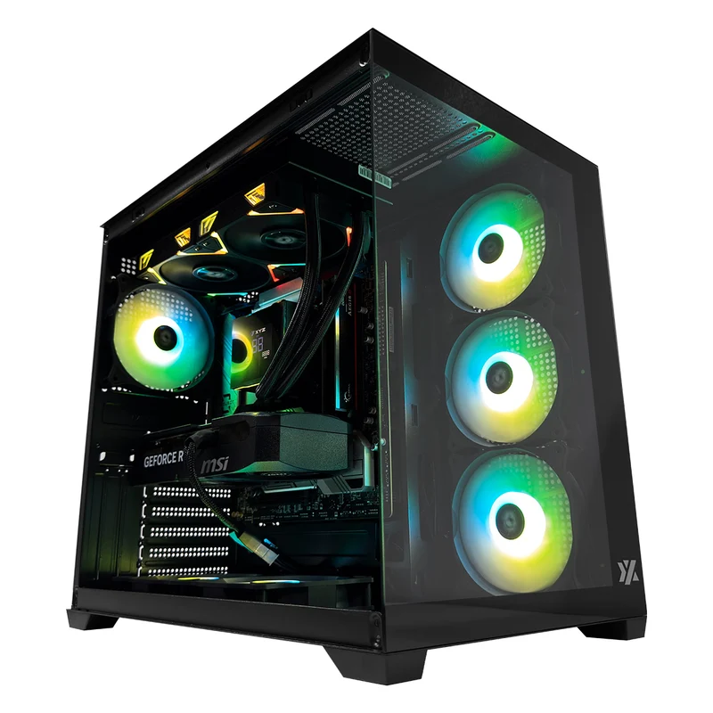 Sophos Tesseract X 50 Black Desktop Gaming PC | Intel i7 14700 | 32GB RAM | 1TB SSD | RTX 5070 OC | Windows 11 Pro