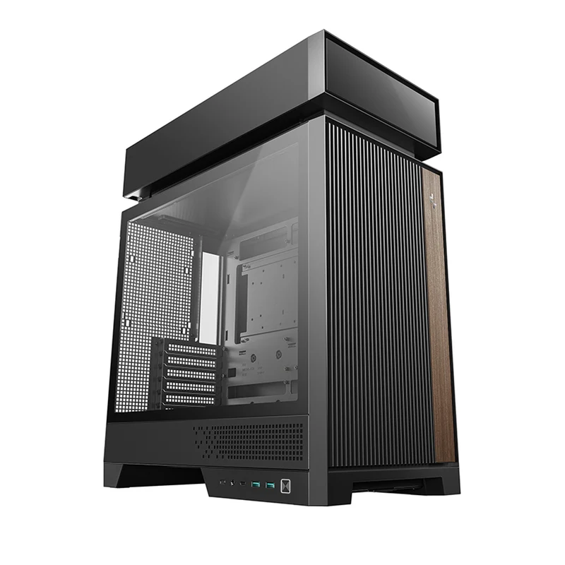 DeepCool CL660 High Cooling Performance ATX Compact Case (Black, White)