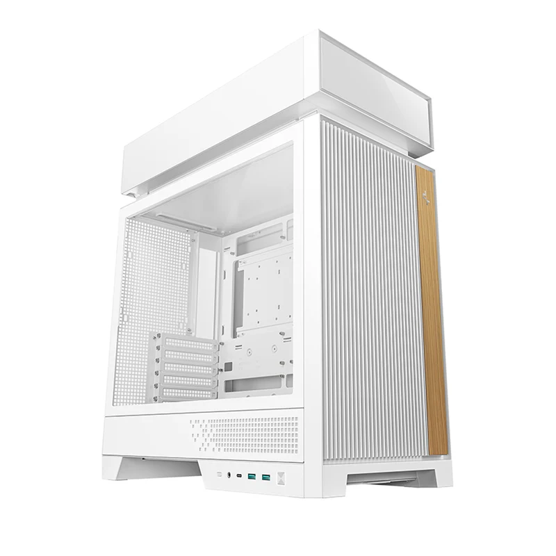 DeepCool CL660 High Cooling Performance ATX Compact Case (Black, White)