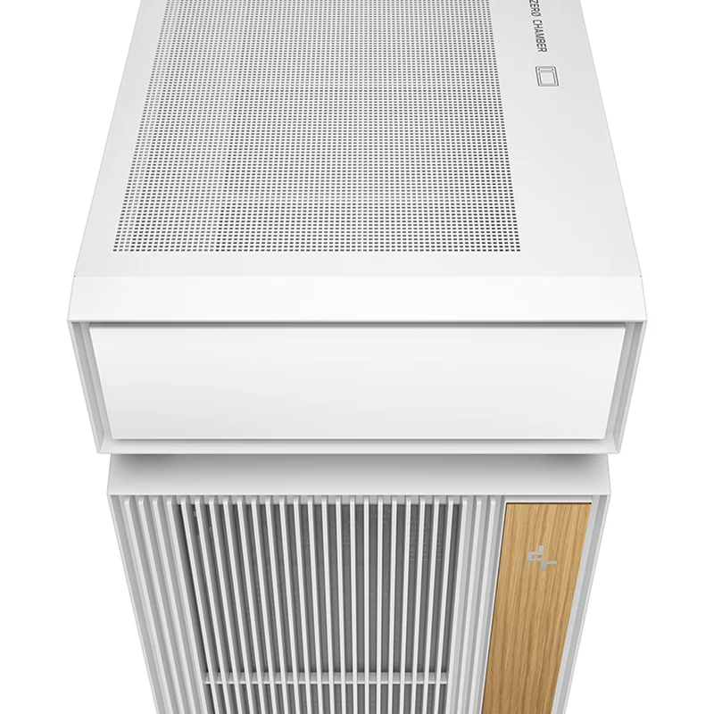 DeepCool CL6600 ATX PC Case with 360mm ARGB Liquid Cooler (Black, White)