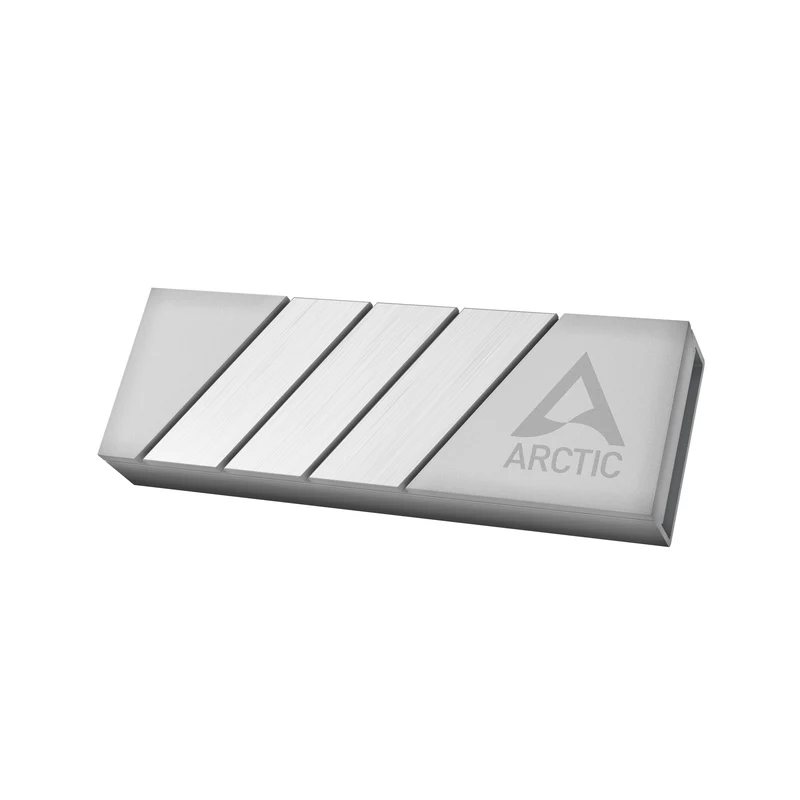 Arctic M2 Pro SSD Cooler for M.2 Drives (Silver, Black)