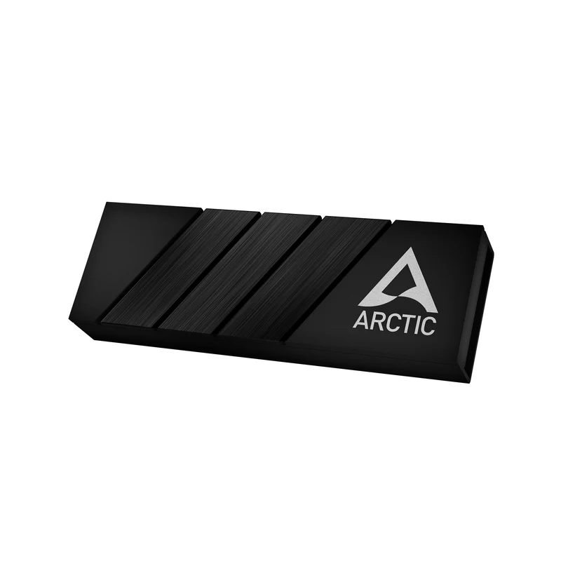 Arctic M2 Pro SSD Cooler for M.2 Drives (Silver, Black)