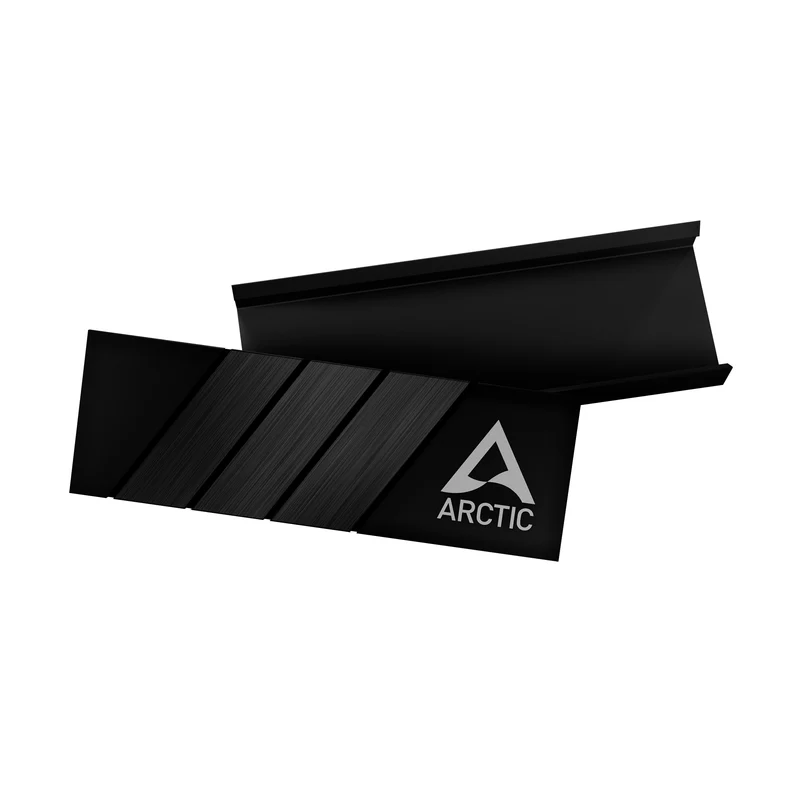 Arctic M2 Pro SSD Cooler for M.2 Drives (Silver, Black)