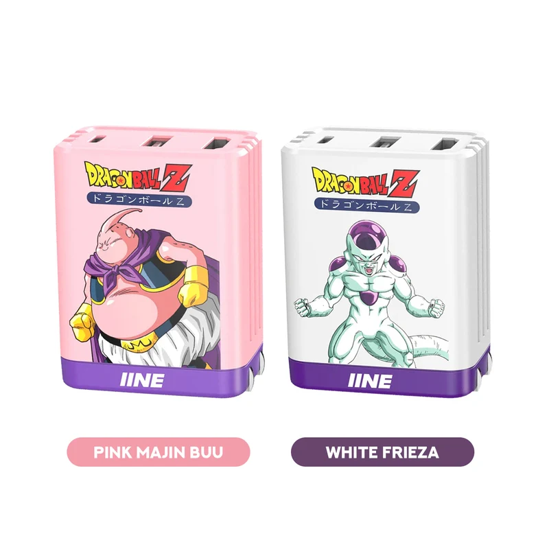 IINE 65W GaN Video Converter Fast Charger (Pink Majin Buu, White Frieza) (L849, L850)