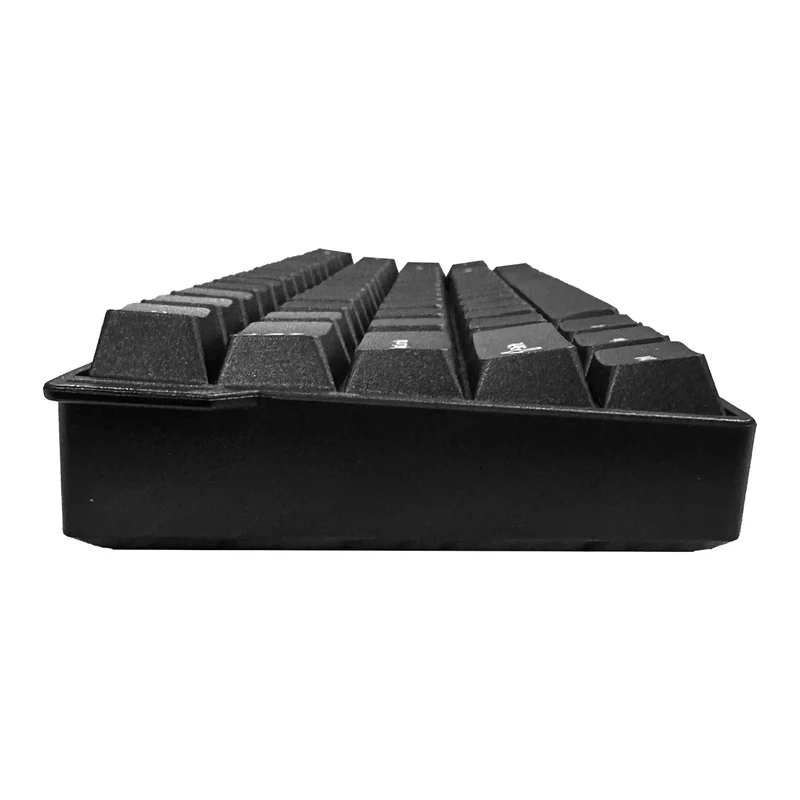 Ajazz AK680 V2 RGB Wired 68-Keys Aluminum Case Hot-Swappable Mechanical Keyboard (Black) (Ice Island Switch)