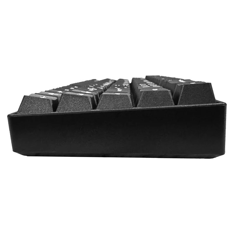 Ajazz AK680 V2 RGB Wired 68-Keys Aluminum Case Hot-Swappable Mechanical Keyboard (Black) (Ice Island Switch)