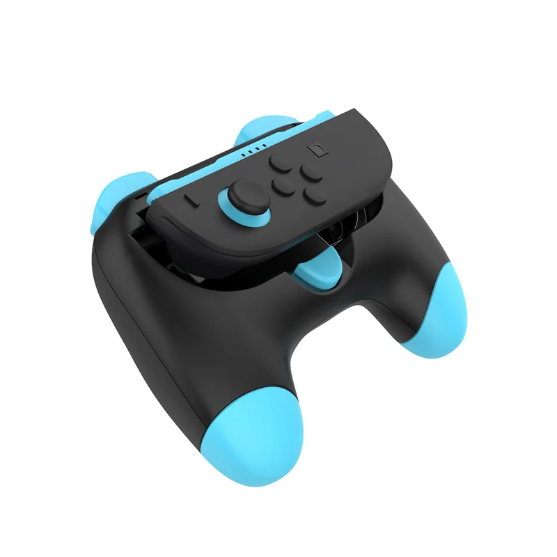 Dobe Controller Grip for Nintendo Switch 2 Joy-Pad (Black + Orange Blue, Pink/Green + White Button) (TNS-3163S)