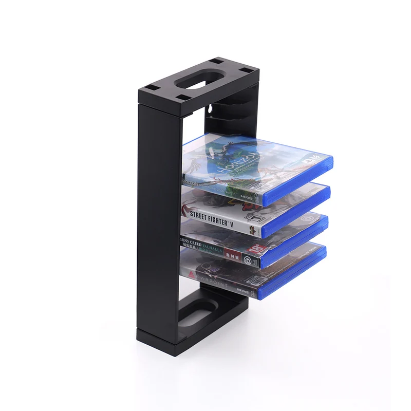 Dobe Wall-Mounted Disc Rack stores 14 Game Disc for PS4/ PS5 (TP5-5512)