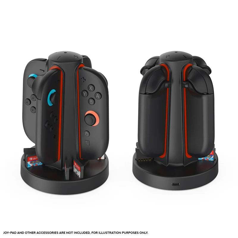 Dobe Charging Dock for Nintendo Switch 2 Joy-Pad (Black) TNS-3172