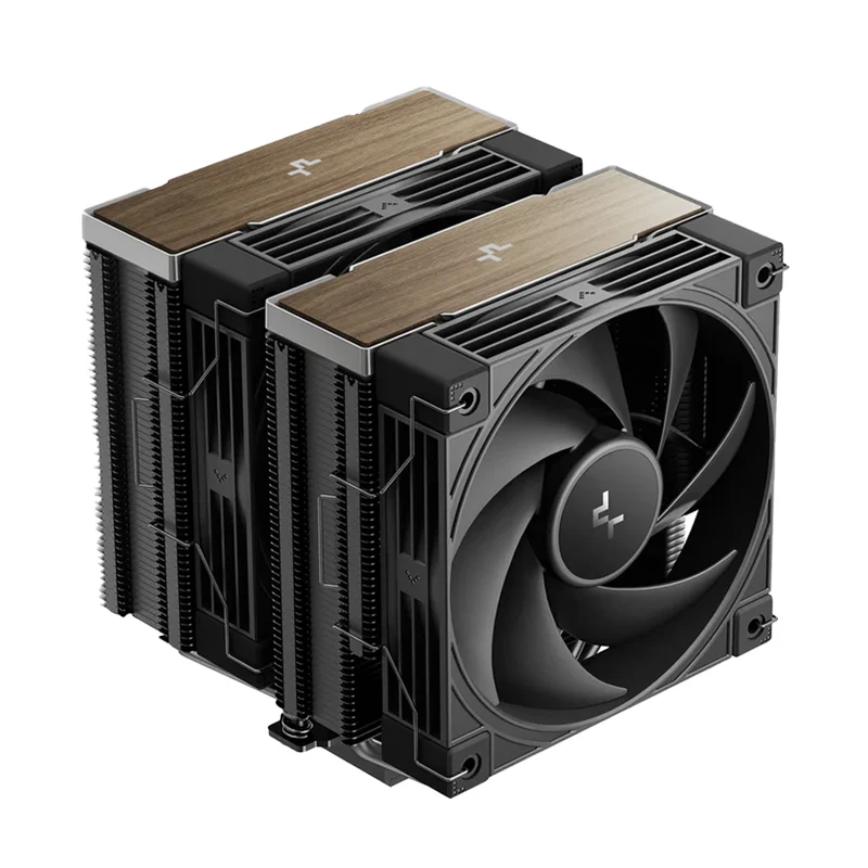 DeepCool AK620 G2 Wood Grain Top Cover CPU Cooler (Black, White)