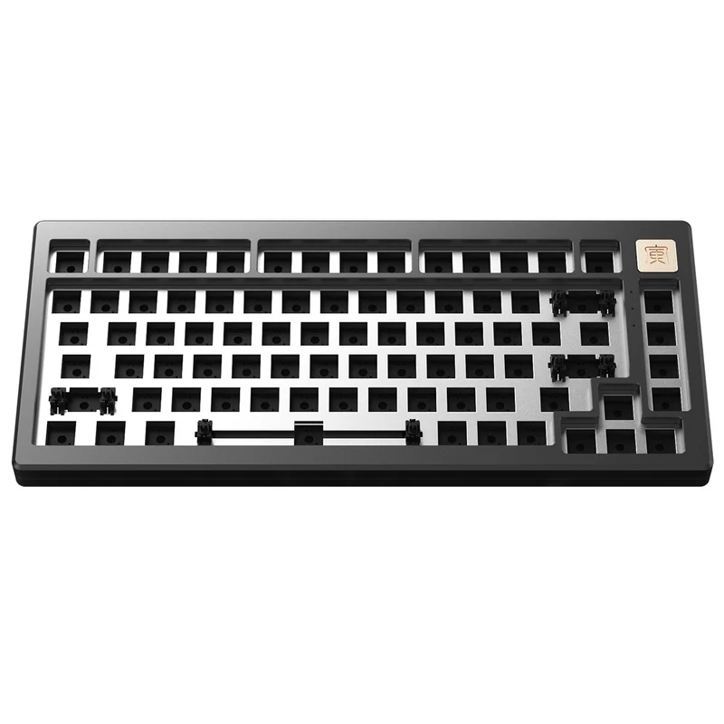 AKKO MOD006 RGB Hot-Swappable Mechanical Keyboard DIY Kit With Gasket Mount Structure (Space Gray)