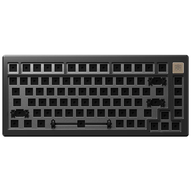 AKKO MOD006 RGB Hot-Swappable Mechanical Keyboard DIY Kit With Gasket Mount Structure (Space Gray)