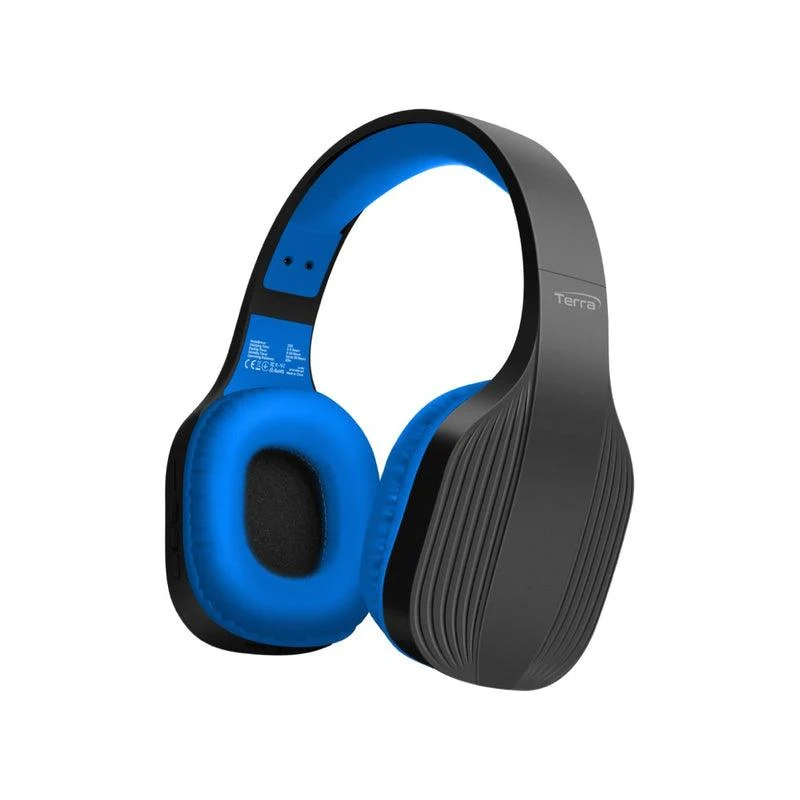 Promate Terra High Sonic Performance Wireless Headphones (Blue)