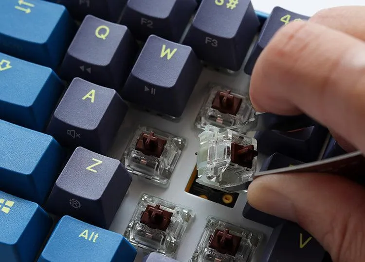 DUCKY ONE 3 MINI DAYBREAK HOTSWAP RGB DOUBLE SHOT PBT MECHANICAL KEYBOARD (CHERRY RGB BROWN) (DKON2161ST-BUSPDDBBHHC1)