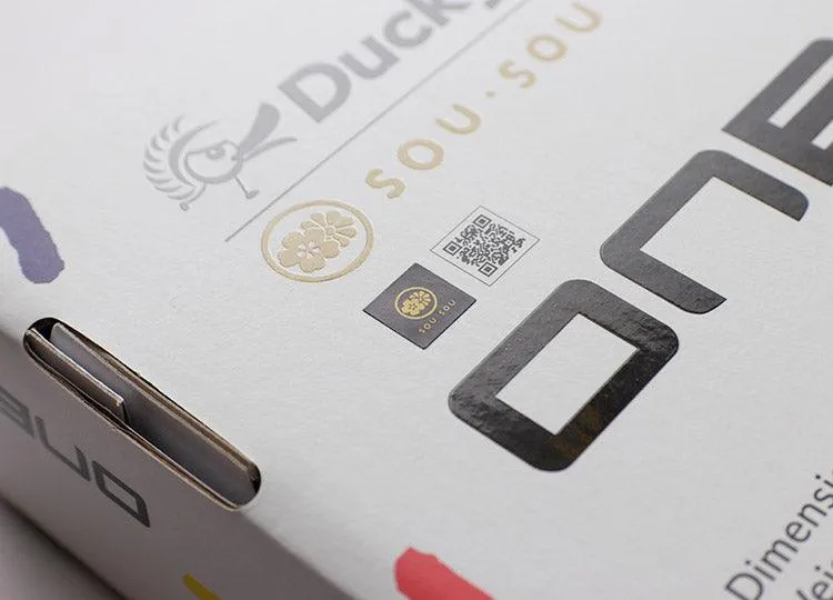 DUCKY X SOU SOU ONE 2 MECHANICAL KEYBOARD (CHERRY MX BLUE) (DKON1808-CUSPHWWBS1)