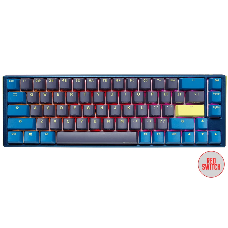 DUCKY ONE 3 DAYBREAK SF HOTSWAP RGB DOUBLE SHOT PBT MECHANICAL KEYBOARD (CHERRY RGB RED) (DKON2167ST-RUSPDDBBHHC1)