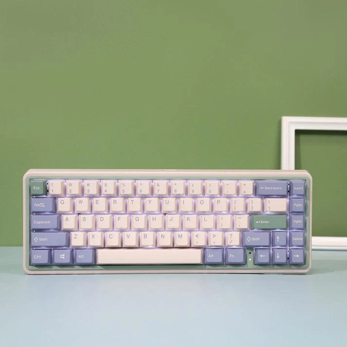 Varmilo Minilo VXH67 Eucalyptus Hot Swappable Mechanical Keyboard (Cherry MX Red) (A44A046D4A3A01A039)