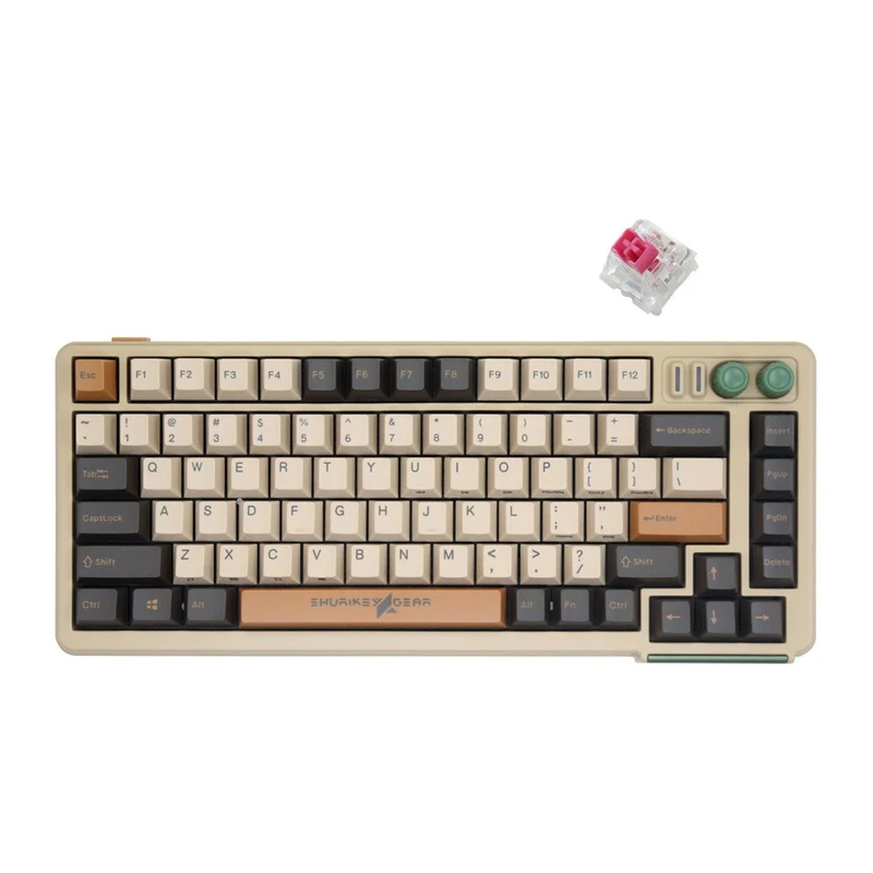 SHURIKEY SZB81 Saizo 002 Mechanical Keyboard (Varmilo EC Rose V2) (S03A002B002C1D01E008)