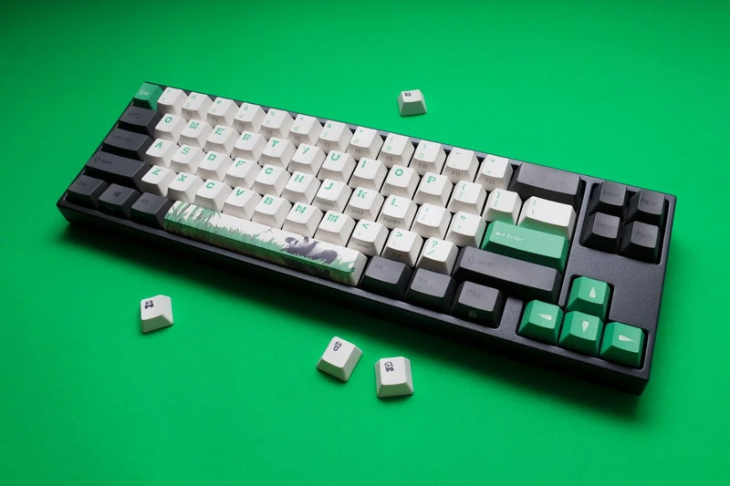 DUCKY MIYA PRO PANDA V2 MECHANICAL KEYBOARD (CHERRY MX BLUE) (A17A029A1A2A01A026)