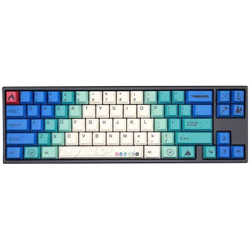 DUCKY MIYA PRO SUMMIT V2 MECHANICAL KEYBOARD (CHERRY MX RED) (A17A022A3A2A01A007)
