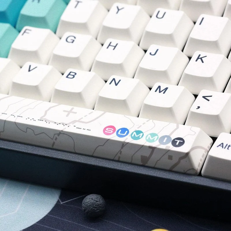 DUCKY MIYA PRO SUMMIT V2 MECHANICAL KEYBOARD (CHERRY MX BROWN) (A17A022A2A2A01A007)