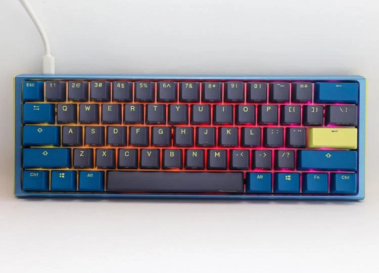 DUCKY ONE 3 MINI DAYBREAK HOTSWAP RGB DOUBLE SHOT PBT MECHANICAL KEYBOARD (CHERRY RGB RED) (DKON2161ST-RUSPDDBBHHC1)
