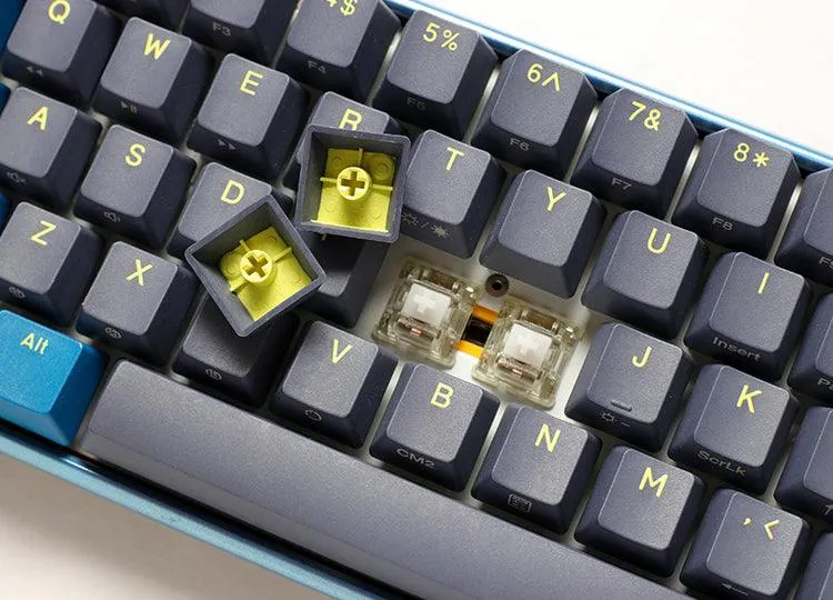 DUCKY ONE 3 MINI DAYBREAK HOTSWAP RGB DOUBLE SHOT PBT MECHANICAL KEYBOARD (CHERRY RGB RED) (DKON2161ST-RUSPDDBBHHC1)