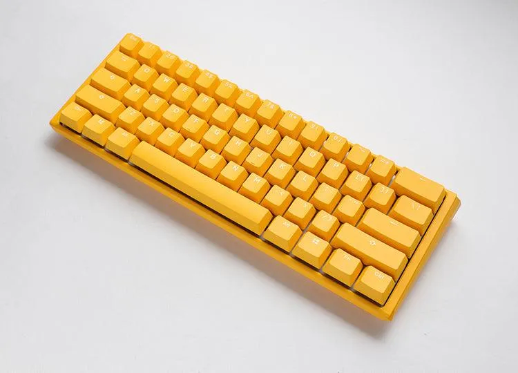 DUCKY ONE 3 MINI YELLOW HOTSWAP RGB DOUBLE SHOT PBT MECHANICAL KEYBOARD (CHERRY RGB RED) (DKON2161ST-RUSPDYDYYYC1)