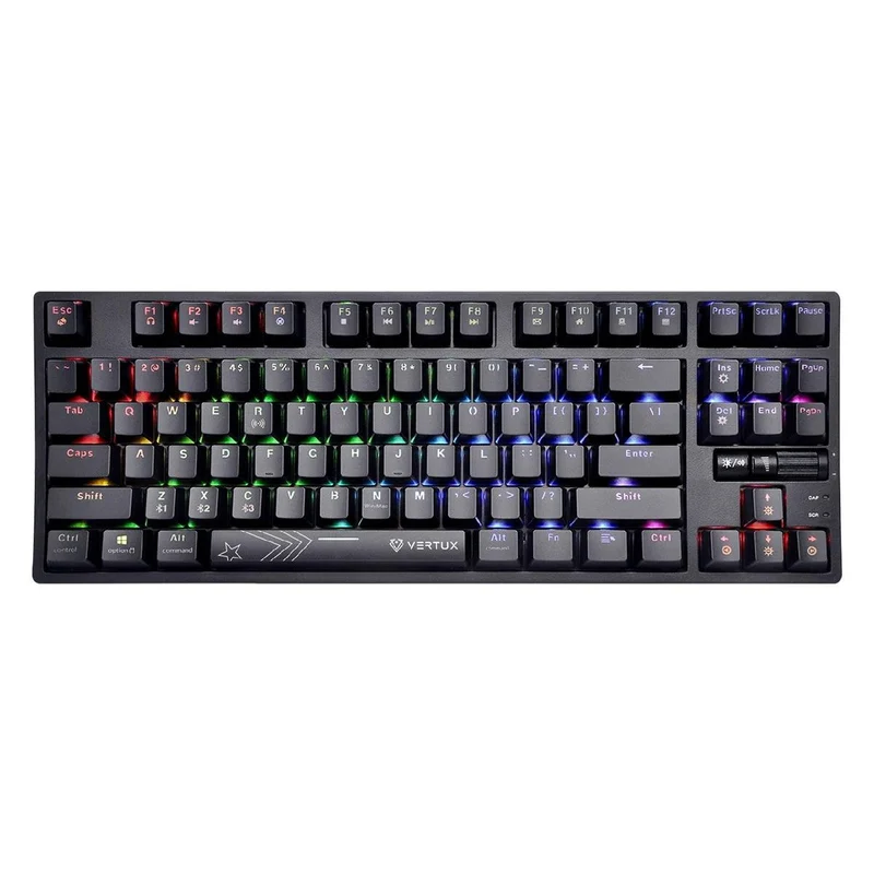 VERTUX VERTUPRO-80 HYPERSPEED TENKEYLESS MECHANICAL KEYBOARD (BLACK)