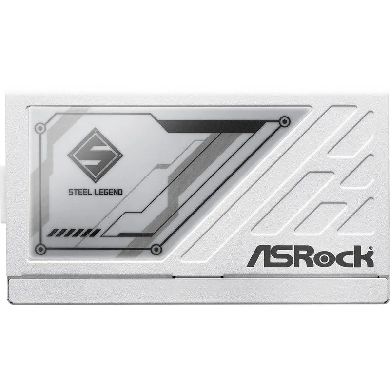 ASRock SL-850GW 850W 80+ Gold & Cybenetics Platinum ATX 3.1 & PCIe 5.1 Full Modular Power Supply (White)