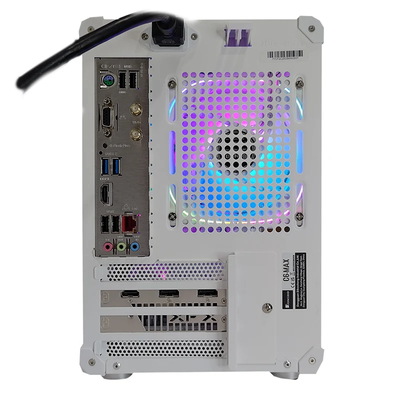 Sigma C6 Max White Desktop Gaming PC | Ryzen 5 7500F | 32GB RAM | 1TB SSD | RX 9060 XT | Windows 11 Pro