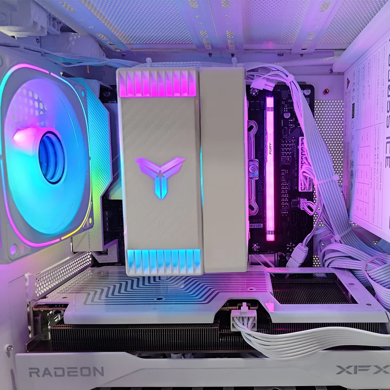Sigma C6 Max White Desktop Gaming PC | Ryzen 5 7500F | 32GB RAM | 1TB SSD | RX 9060 XT | Windows 11 Pro