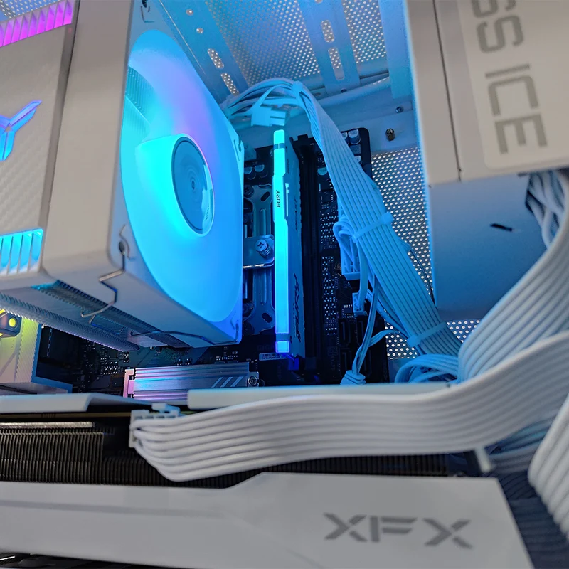 Sigma C6 Max White Desktop Gaming PC | Ryzen 5 7500F | 32GB RAM | 1TB SSD | RX 9060 XT | Windows 11 Pro