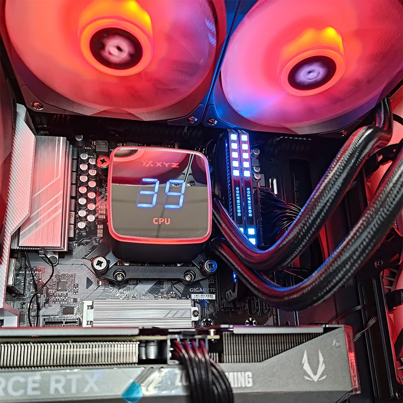 Sigma Atom Black Desktop Gaming PC | AMD Ryzen 5 7600 | 32GB RAM | 1TB SSD | RTX 5060 TI | Windows 11 Pro