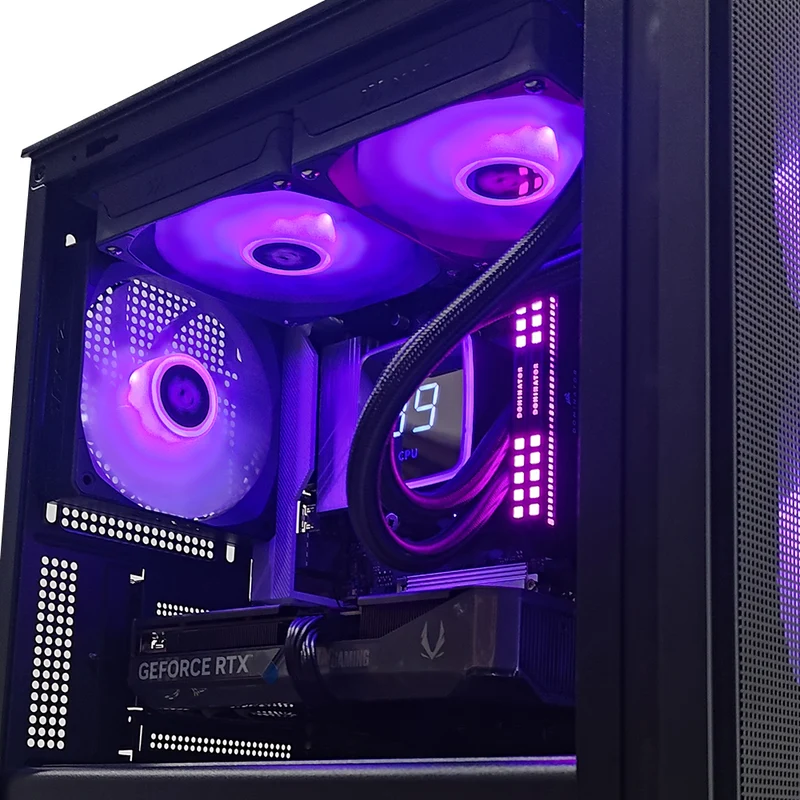 Sigma Atom Black Desktop Gaming PC | AMD Ryzen 5 7600 | 32GB RAM | 1TB SSD | RTX 5060 TI | Windows 11 Pro