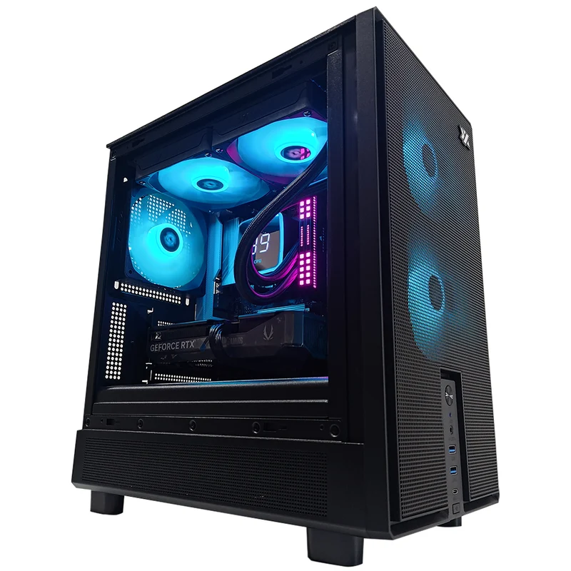 Sigma Atom Black Desktop Gaming PC | AMD Ryzen 5 7600 | 32GB RAM | 1TB SSD | RTX 5060 TI | Windows 11 Pro
