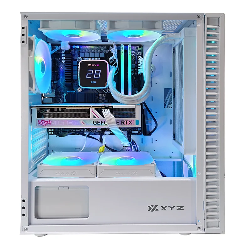 Sigma Airone 100 White Desktop Gaming PC | Intel i5 14400F | 32GB RAM | 1TB SSD | RTX 5060 | Windows 11 Pro