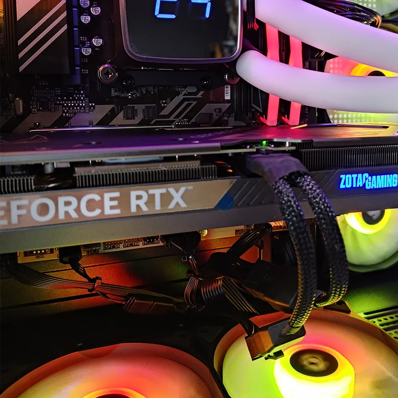 Aurora Tesseract X 50 Black Desktop Gaming PC | AMD Ryzen 7 8700F | 32GB RAM | 1TB SSD | RTX 5070 | Windows 11 Pro